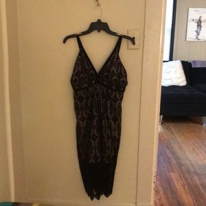 Bardot Lace Dress